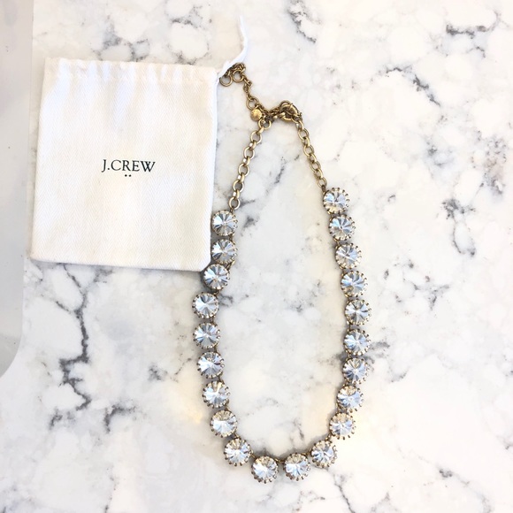 J. Crew Jewelry - J CREW VENUS FLYTRAP CRYSTAL NECKLACE